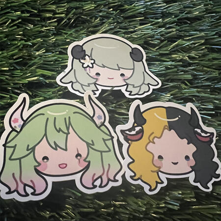 vtuber sticker heads